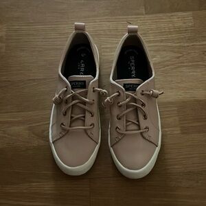 Sperry Blush Pink Casual Sneakers. Size 8.